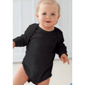 LAT Rabbit Skins Infant Baby Rib Lap Shoulder Long Sleeve Bodysuit